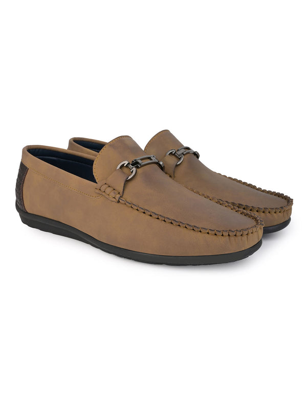 Alberto Torresi Alberto Torresi Tan Nubuck With Mattel Accent Slip On Loaffers