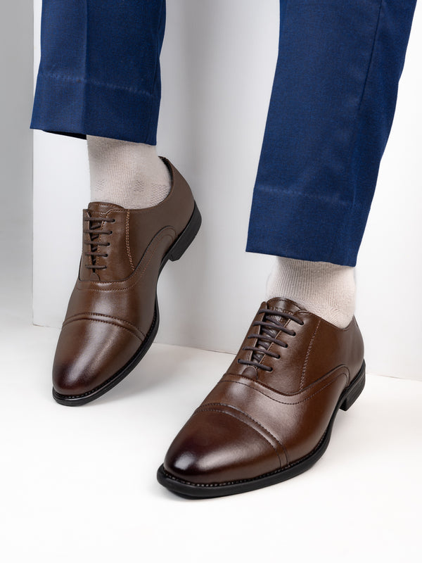 Alberto Torresi Alberto Torresi Tan Synthetic Formal Shoes