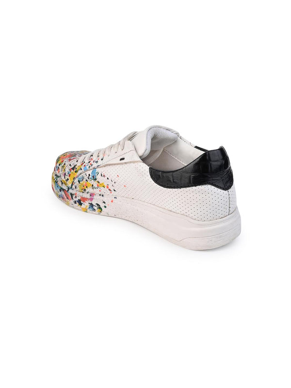 Alberto Torresi Alberto Torresi White Lightweight Stylish Sneakers