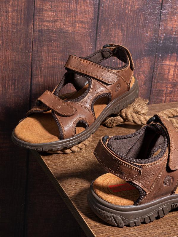 Alberto Torresi Alberto Torrresi Men Dark Tan 73834 Sport Sandal