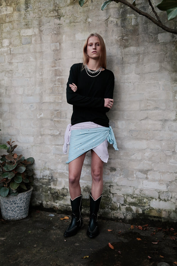 Albus Lumen SCARF BANDEAU TOP II