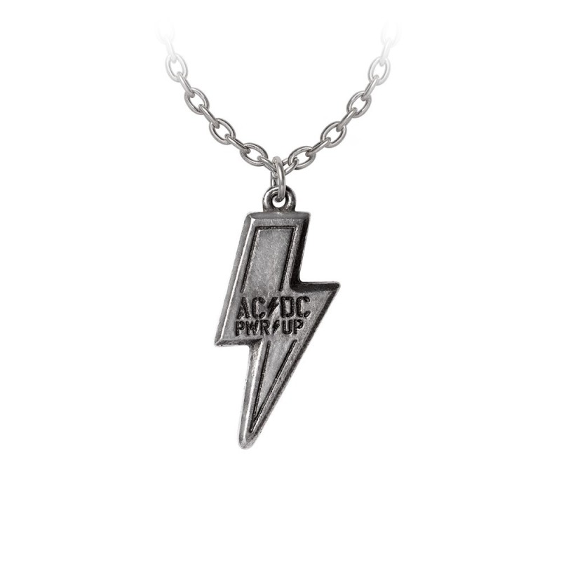 alchemy england AC/DC PWR/UP Flash Logo Pendant (PP524)