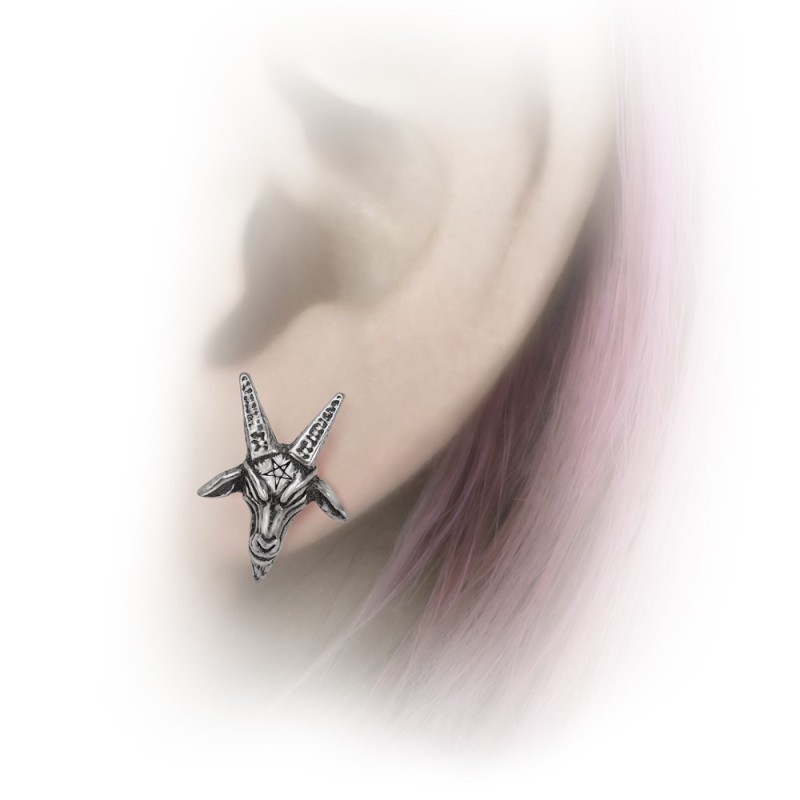 Alchemy England Baphomet Studs (E449)