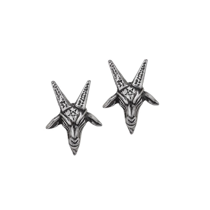 alchemy england Baphomet Studs (E449)