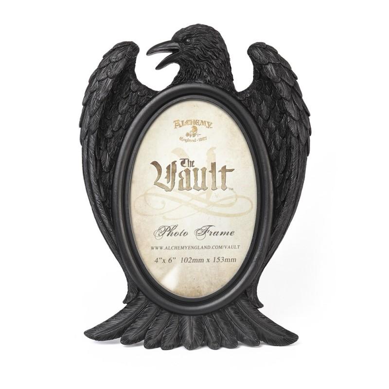 alchemy england Black Raven Photo Frame (V106)