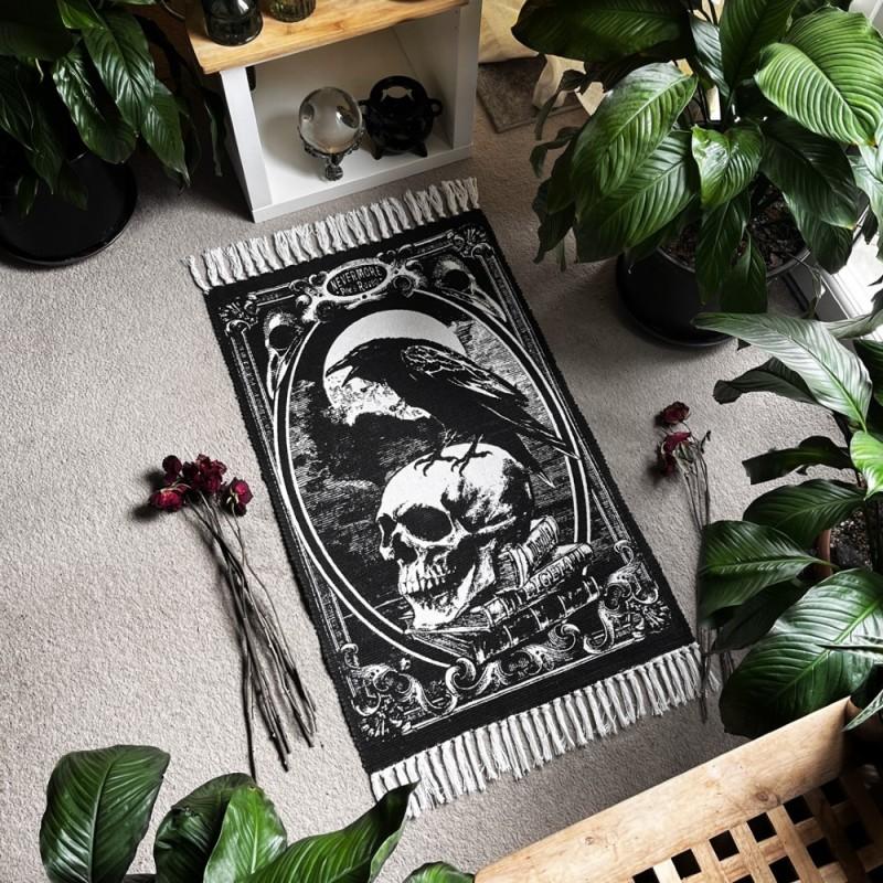 Alchemy England Poe's Raven Rug (RUG4)