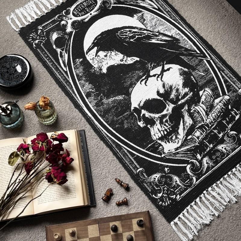 Alchemy England Poe's Raven Rug (RUG4)
