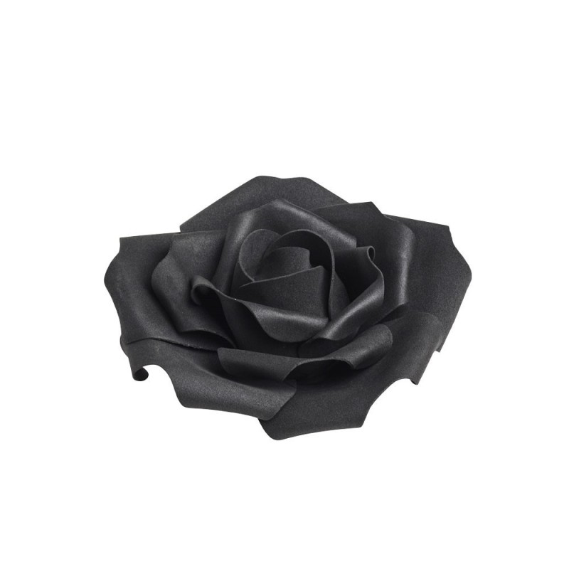 Alchemy England Small Black Rose Head (ROSE4)