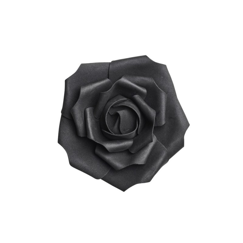 alchemy england Small Black Rose Head (ROSE4)