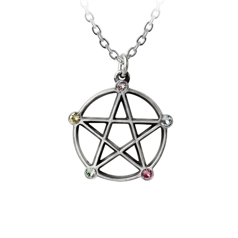 alchemy england Wiccan Elemental Pentacle (P786)