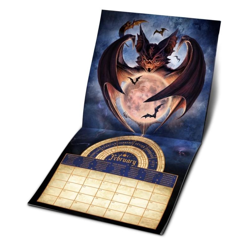 Alchemy England Alchemy Gothic 'Carpathia By Night' 2025 Wall Calendar (CAL25)