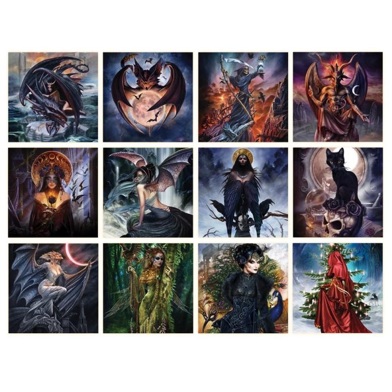 Alchemy England Alchemy Gothic 'Carpathia By Night' 2025 Wall Calendar (CAL25)