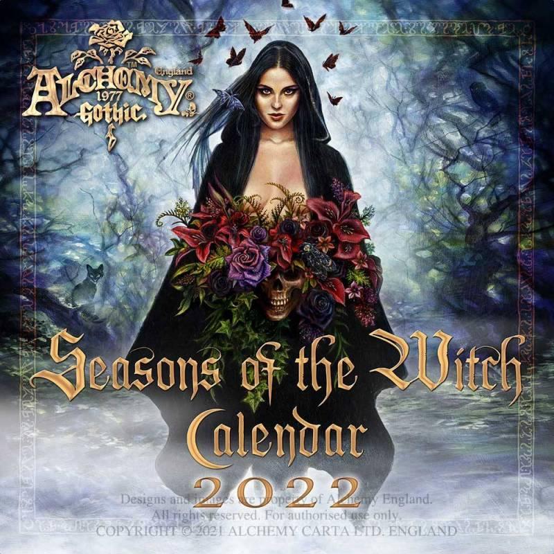 alchemy england Alchemy Gothic 'Seasons of the Witch' 2022 Wall Calendar (CAL22)