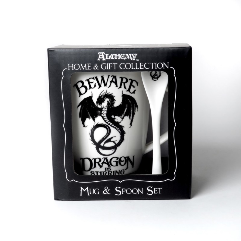 Alchemy England Dragon Is Stirring: Mug And Spoon Set (ALMUG14)