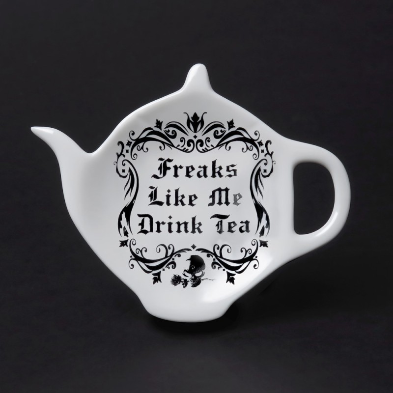 alchemy england Freaks Like Me Drink Tea: Tea Spoon Holder/Rest (SR5)