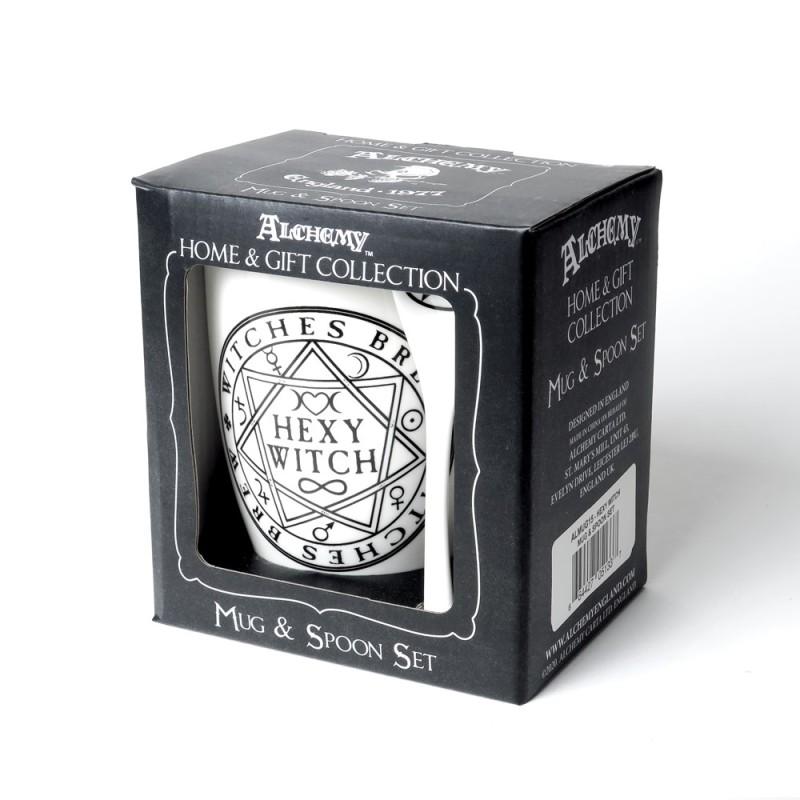 Alchemy England Hexy Witch: Mug And Spoon Set (ALMUG15)