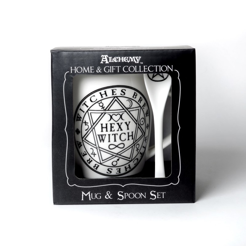 Alchemy England Hexy Witch: Mug And Spoon Set (ALMUG15)
