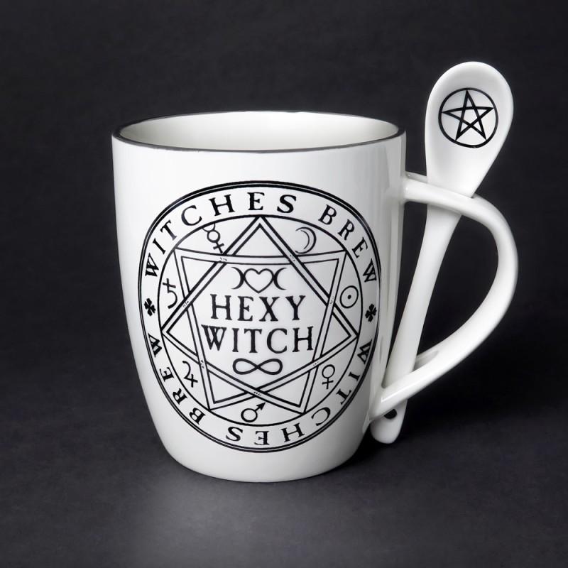 alchemy england Hexy Witch: Mug and Spoon Set (ALMUG15)