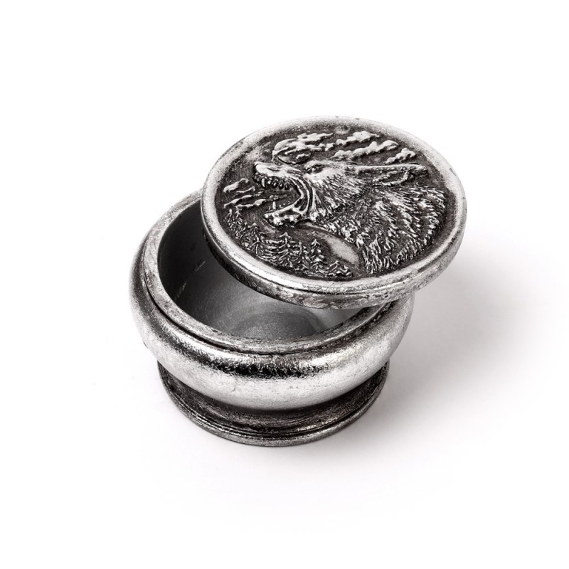 Alchemy England Hour Of The Wolf Box - Antique Silver (V103)