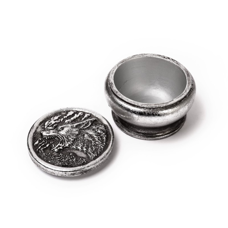 Alchemy England Hour Of The Wolf Box - Antique Silver (V103)
