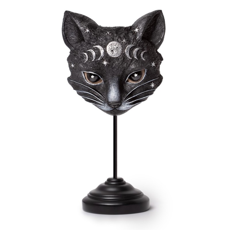 alchemy england Mystic Moon Cat - Ornament & Wall Decoration (V129)