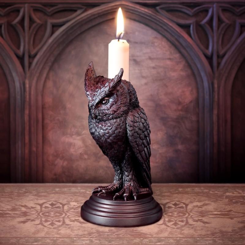 Alchemy England Owl Of Astrontiel (Owl Candlestick) (V116)