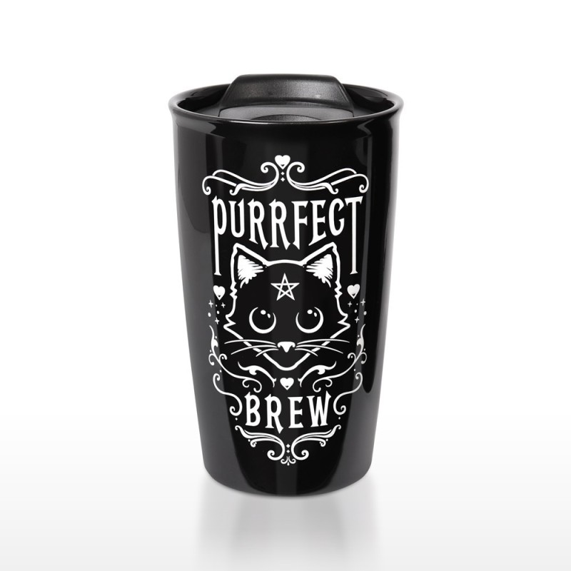 alchemy england Purrfect Brew: Double Walled Mug (MRDWM3)