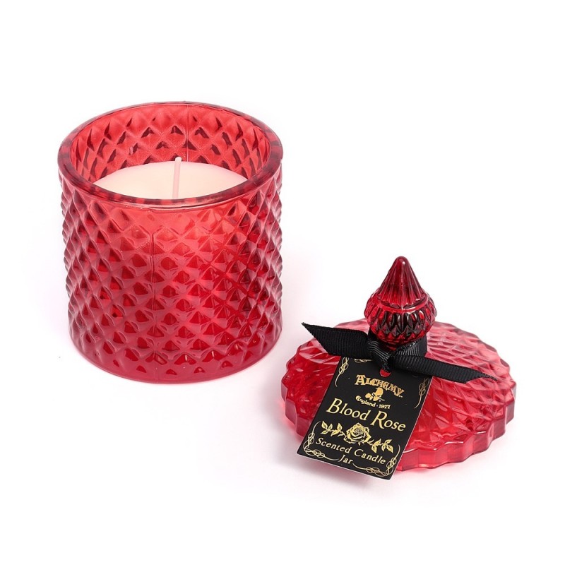Alchemy England Scented Boudoir Candle Jar - Blood Rose (Large) (SCJ6)