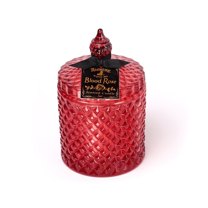 alchemy england Scented Boudoir Candle Jar - Blood Rose (Large) (SCJ6)