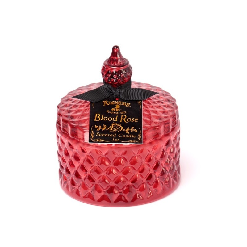 alchemy england Scented Boudoir Candle Jar - Blood Rose (Small) (SCJ7)