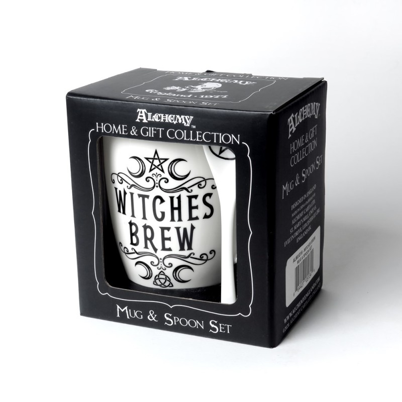 Alchemy England Witches Brew: Mug And Spoon Set (ALMUG16)