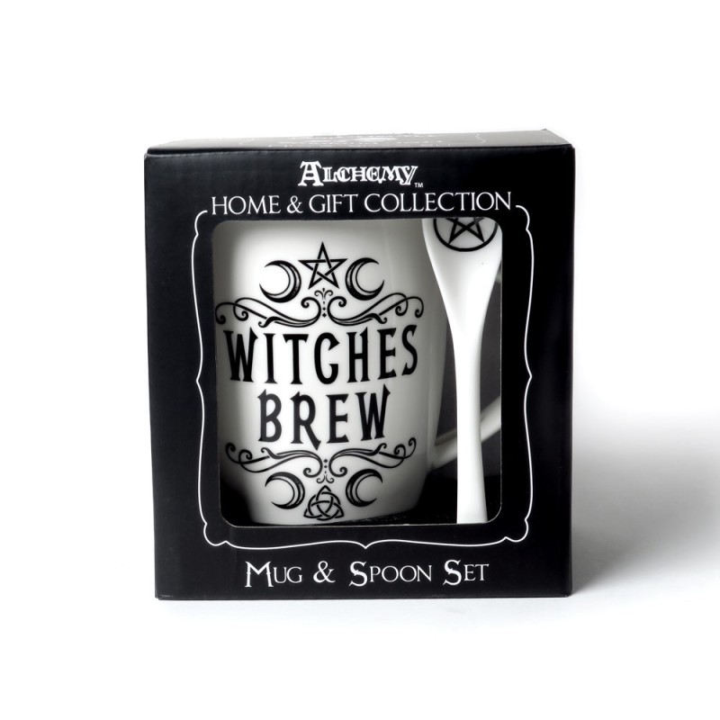 Alchemy England Witches Brew: Mug And Spoon Set (ALMUG16)
