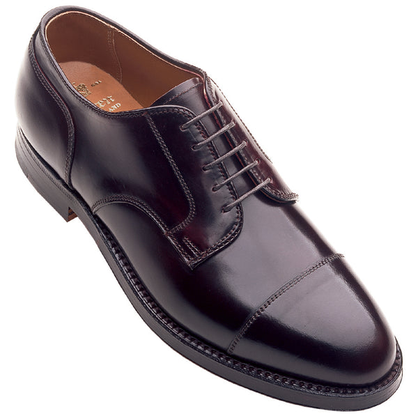 alden 2160 Straight Tip Blucher (Color 8 Shell Cordovan)