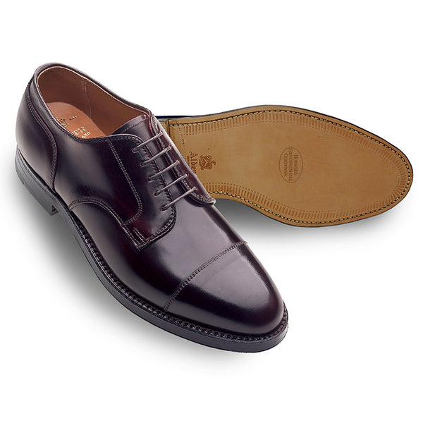 Alden 2160 Straight Tip Blucher (Color 8 Shell Cordovan)