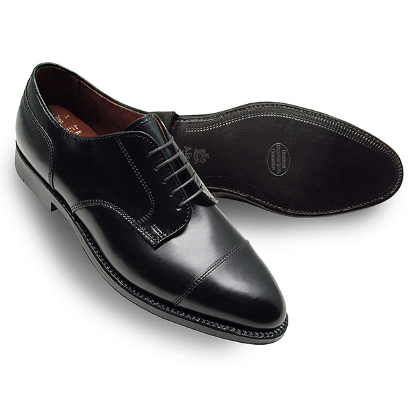 Alden 2161 Straight Tip Blucher (Black Shell Cordovan)