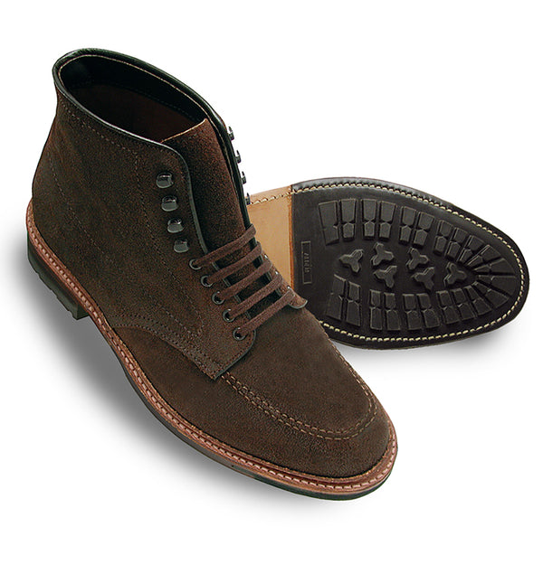 Alden 4015HC Mocc Toe Boot (Reverse Tobacco Oiled Nubuck)