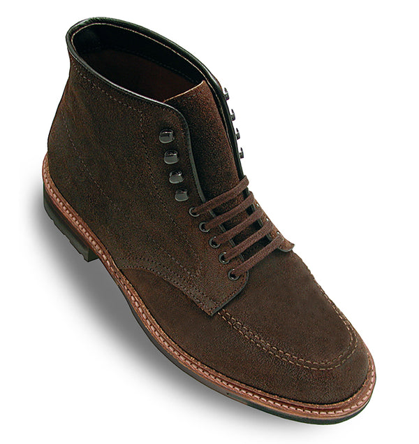 alden 4015HC Mocc Toe Boot (Reverse Tobacco Oiled Nubuck)
