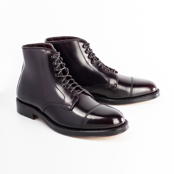 Alden 4070H Straight Tip Boot (Color 8 Shell Cordovan)