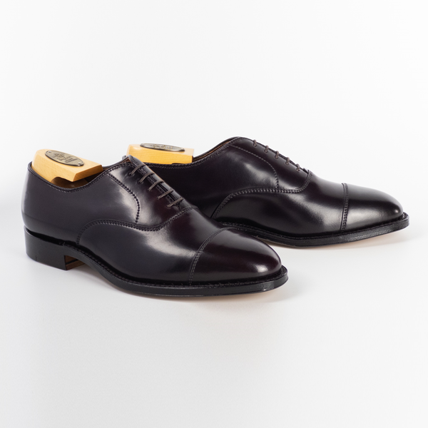 Alden 9070 Straight Tip Bal Oxford (Color 8 Shell Cordovan)