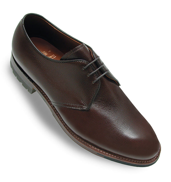 alden 941C Plain Toe Blucher (Dark Brown Alpine Calf)