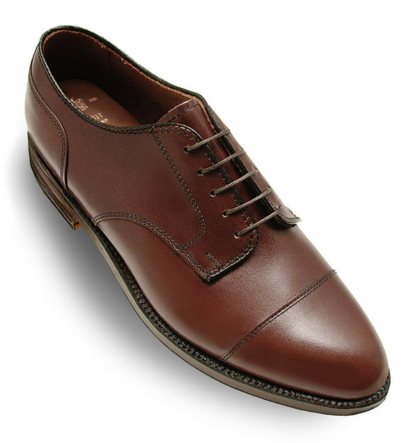 alden 972 Straight Tip Blucher (Walnut Brown Calfskin)
