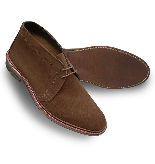 Alden 1493 Unlined Chukka Boot (Snuff Suede)