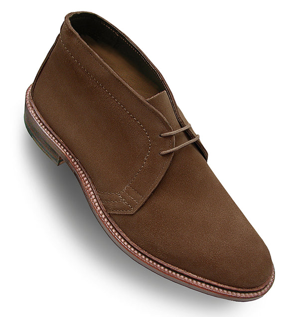 alden 1493 Unlined Chukka Boot (Snuff Suede)