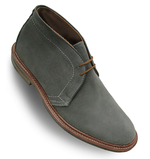 Alden 1592L Chukka Boot (Lead Gray Suede)