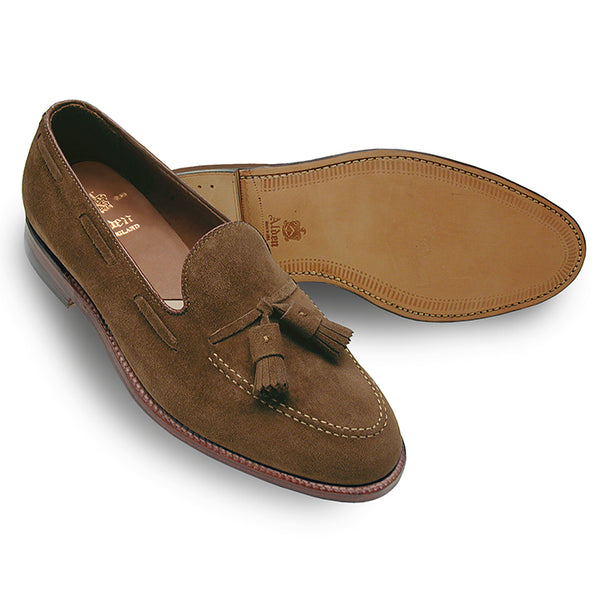 Alden 3403 Tassel Moccasin Loafer (Snuff Suede)