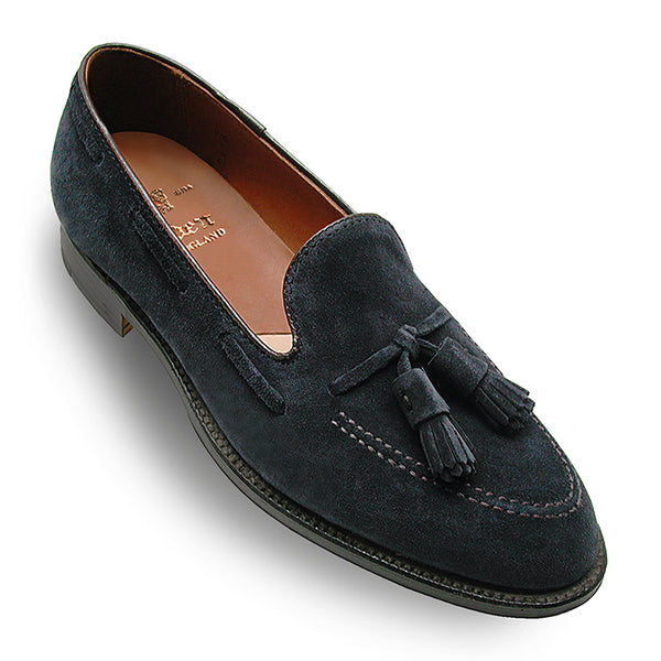 Alden 36207 Tassel Moccasin Loafer (Navy Suede)