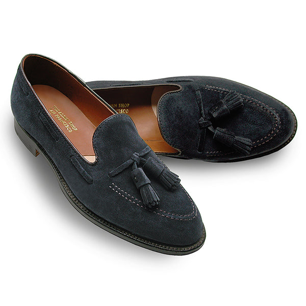 Alden 36207 Tassel Moccasin Loafer (Navy Suede)