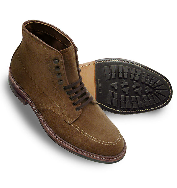Alden 4011HC Mocc Toe Boot (Snuff Suede)