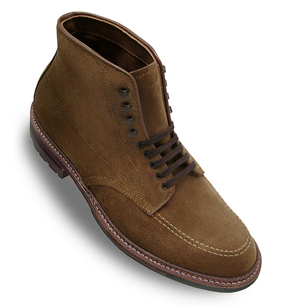 Alden 4011HC Mocc Toe Boot (Snuff Suede)