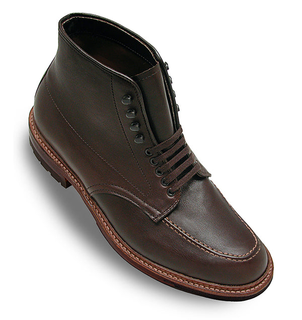 alden 4012HC Mocc Toe Boot (Brown Soft Calf)